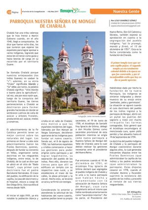 Parroquia Nuestra Señora De Monguí De Charalá