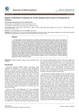 Calaméo - Trivedi Effect - Impact of Biofield Treatment on Yield ...