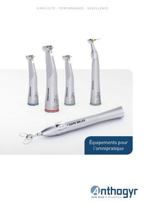 Equipements pour l'omnipratique Anthogyr