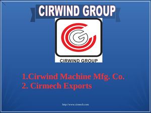 Cirwind -  Spares Of Plastic Extruder, Tape Plant