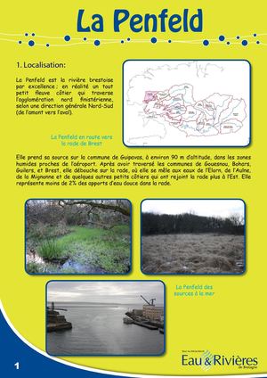 Fiche Pédagogique Penfeld - Eau & Rivières De Bretagne