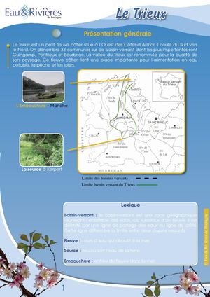 Fiche Pédagogique Trieux Version Courte - Eau & Rivières De Bretagne