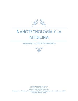 Nanotecnología y medicina