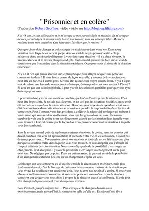 Prisonnier et en colère - Eckhart Tolle