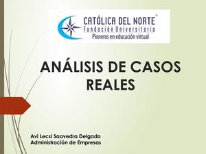 Analisis Casos Reales Informe