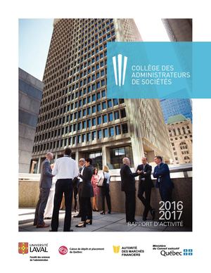 Rapport d'activité 2016-2017