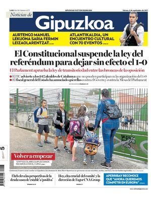 Noticias de Gipuzkoa 20170908