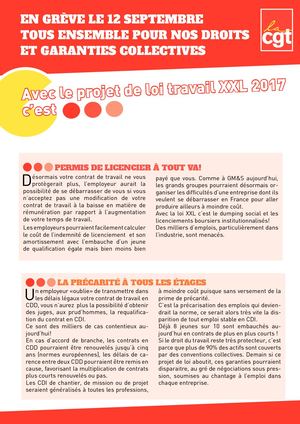 EN GRÈVE LE 12 SEPTEMBRE !