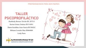 Cartilla Curso Psicoprofiláctico