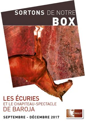 Programme Écuries de Baroja Septembre/Décembre 2017