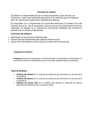 Sofware