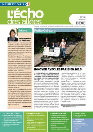 Echo des allées n°120 - Juin 2017