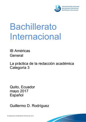 Redaccion Académica