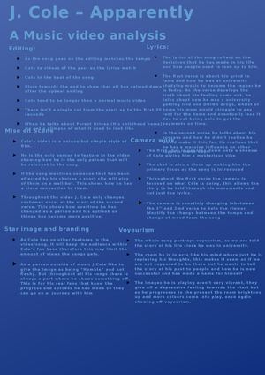 J Cole Analysis