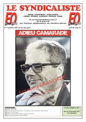 LE SYNDICALISTE FO - 2eme trimestre 2017