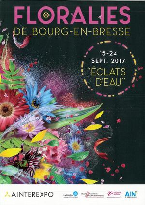 Les Floralies de Bourg-en-Bresse 2017