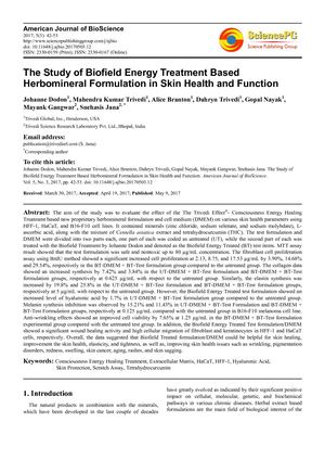 Calaméo - Trivedi Effect – The Study of Biofield Energy Treatment Based ...