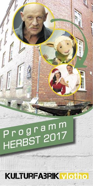Programm KULTURFABRIK Herbst 2017