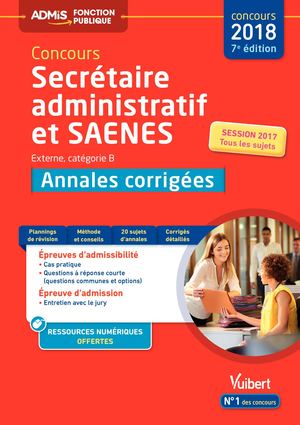 Calameo Concours Sa Et Saenes Annales Corrigees Categorie B Admis Extrait