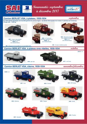 Nouveautés Rétro 87 Septembre à Décembre 2017