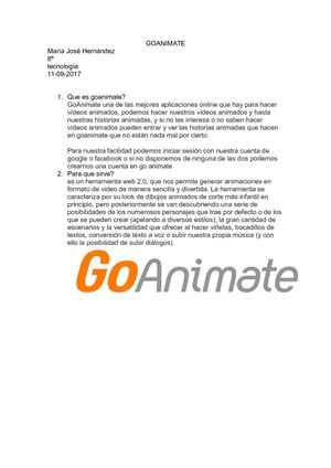 Goanimate