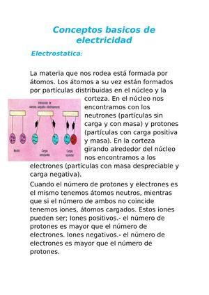 Conceptos Basicos De Electricidad