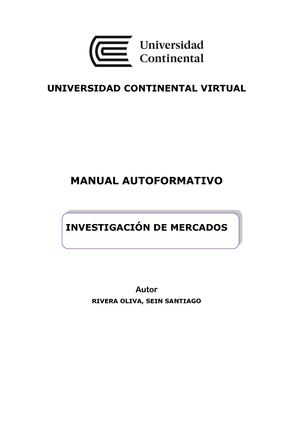 Investigación De Mercados Ssro 2017 Nuevo