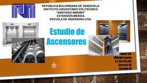Estudio De Ascensores