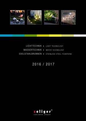 Catalogue SELIGER