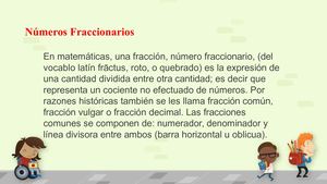 Números Fraccionarios