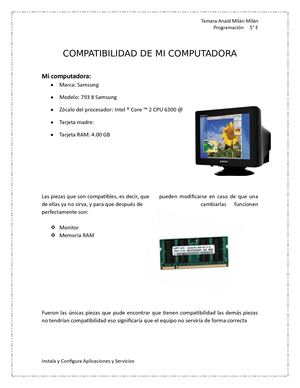 Compatibilidad De Mi Computadora