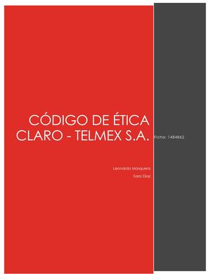 Código De Ética Claro Telmex S.A