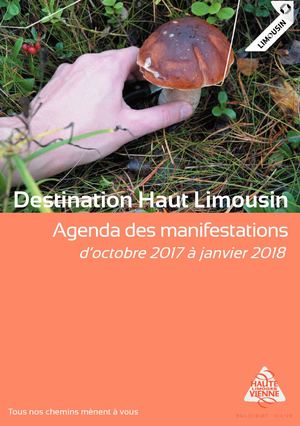Agenda Des Manifestations Destination Haut Limousin Automne Hiver 2017