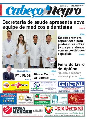 Jornal CABEÇO NEGRO - Edição 341