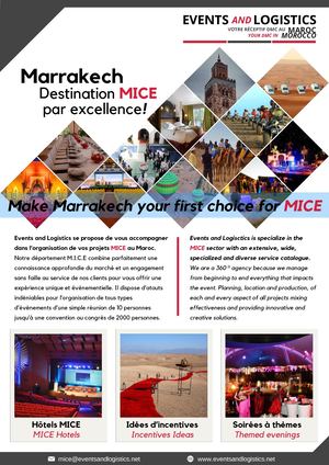Receptif Mice à Marrakech L Events And Logistics