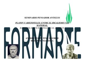Seminario Platon Y Aristoteles