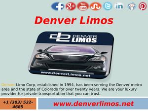 Denver Limo Service