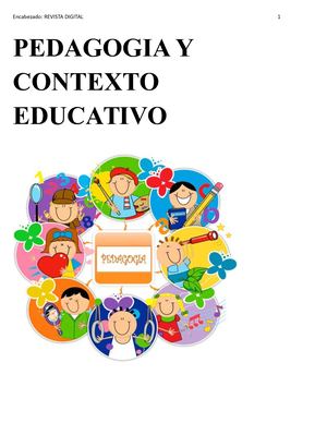 Pedagogia Y Contexto Educativo (Revita Digital)