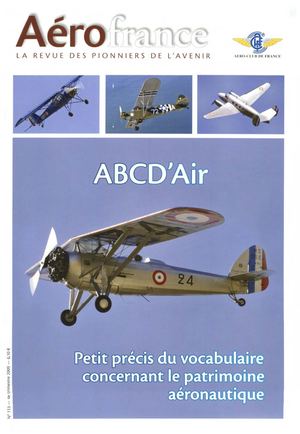 2009 Précis Du Vocabulaire Du Patrimoine Aéronautique, Aéro France