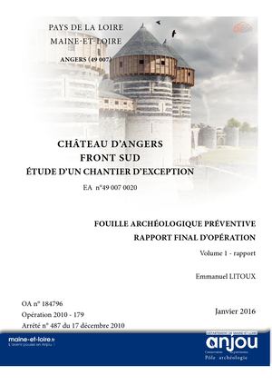 Château d'Angers front sud (tome 1)