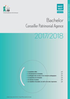 Catalogue Formation continue Bachelor CPA