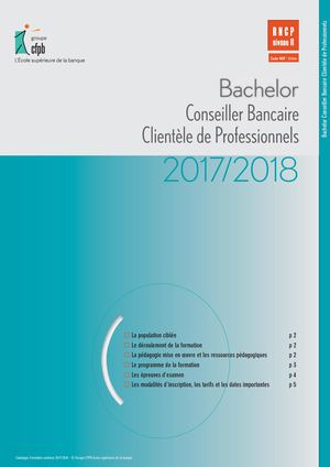 Catalogue Bachelor Pro