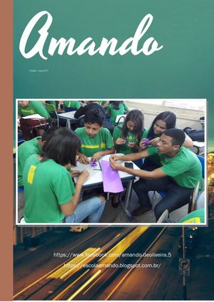 Revista EE Amando de Oliveira