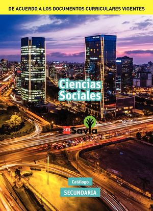 Catálogo Savia Secundaria - Ciencias Sociales