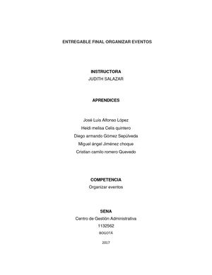 Entregable Final Organizar Eventos Owo