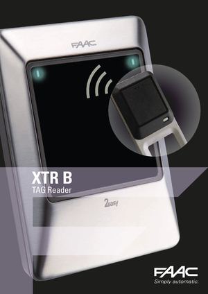 XTR B TAG READER EN