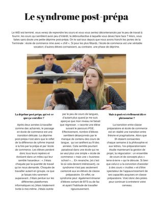 Le syndrome post-prépa - Audrey Augendre