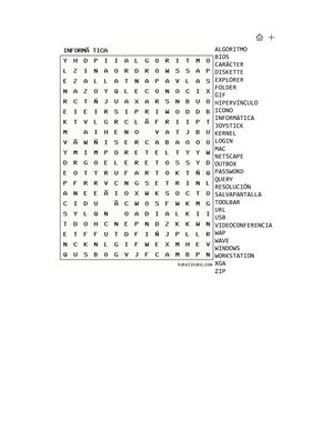 Informatica (Sopa De Letras)