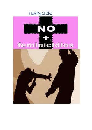 Feminicidio