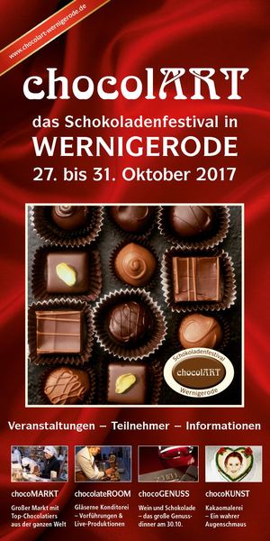 chocolART Programmheft Wernigerode 2017